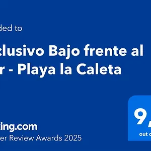  Apartamento Exclusivo Bajo Frente Al Mar - Playa La Caleta